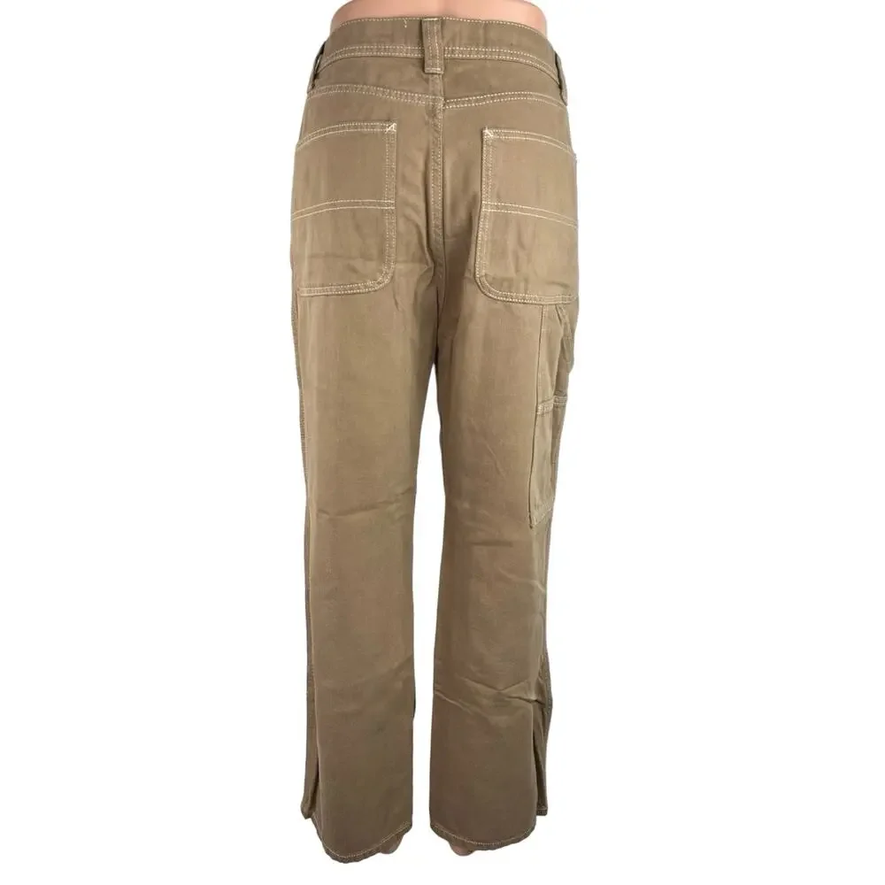 Reformation khaki tan